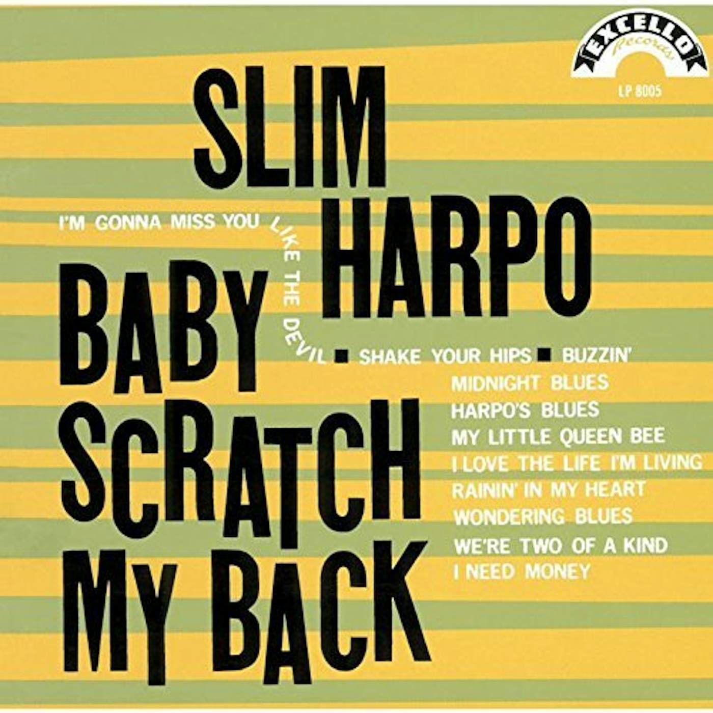 Slim Harpo BABY SCRATCH MY BACK CD