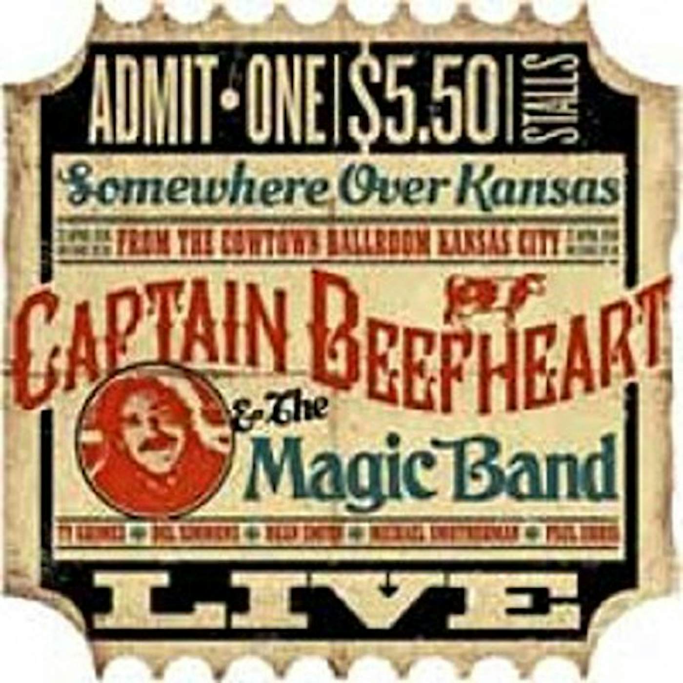 Captain Beefheart & His Magic Band LIVE IN COWTOWN KANSAS CITY 22ND APRIL 1974 CD