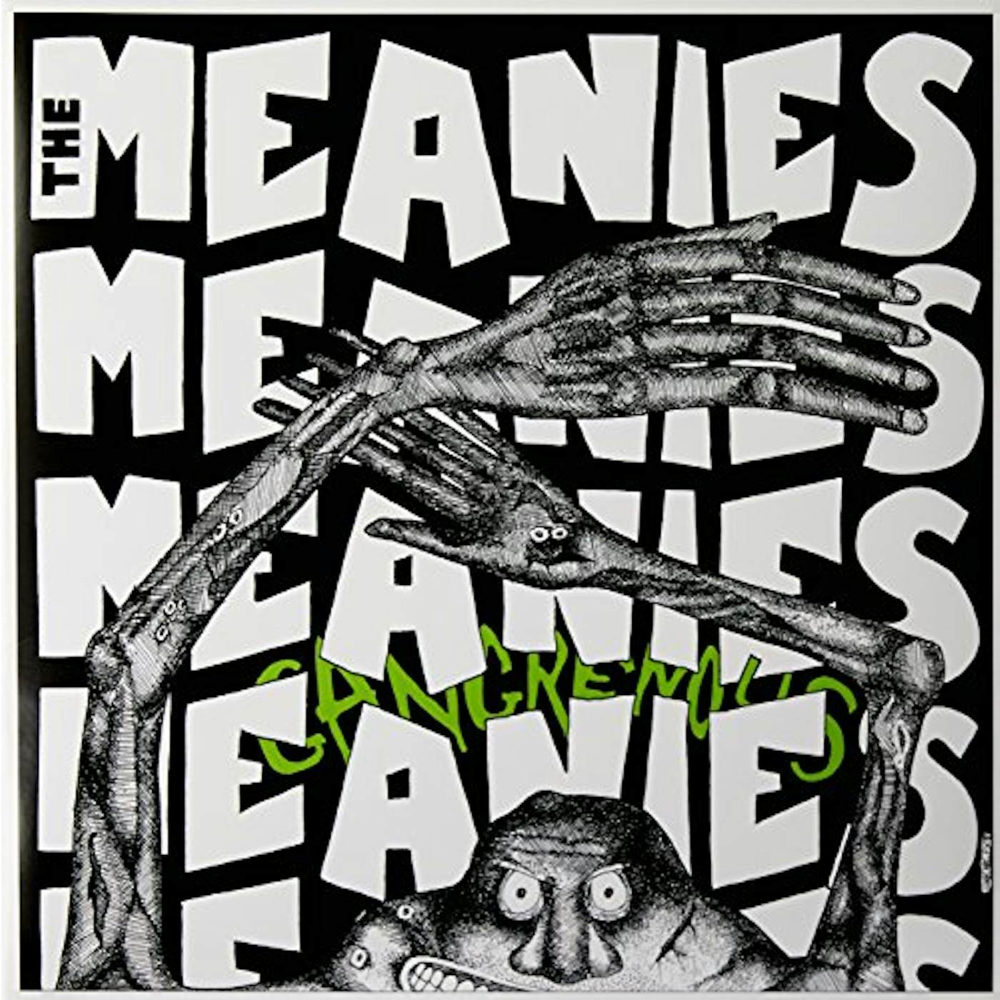 The Meanies GANGRENOUS/IN SEARCH OF Vinyl Record