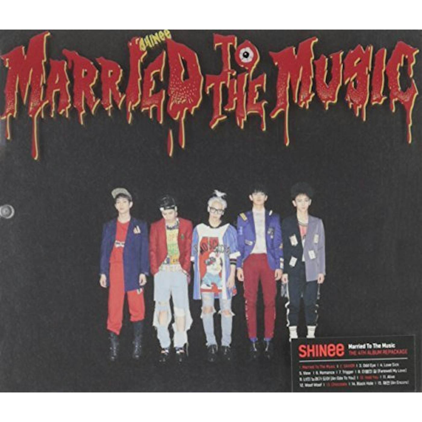 SHINee MARRIED TO THE MUSIC (VOL.4) CD