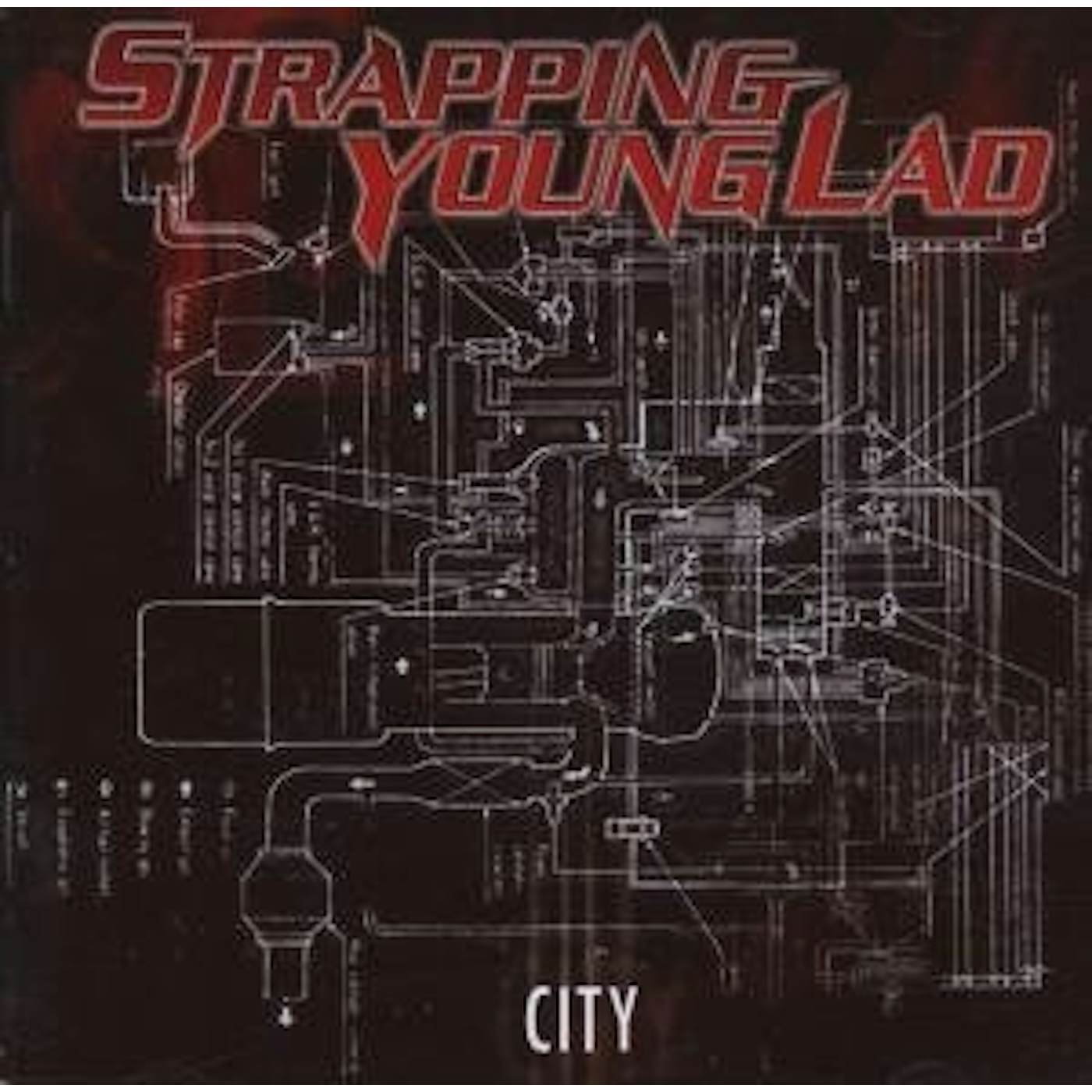 Strapping Young Lad CITY CD