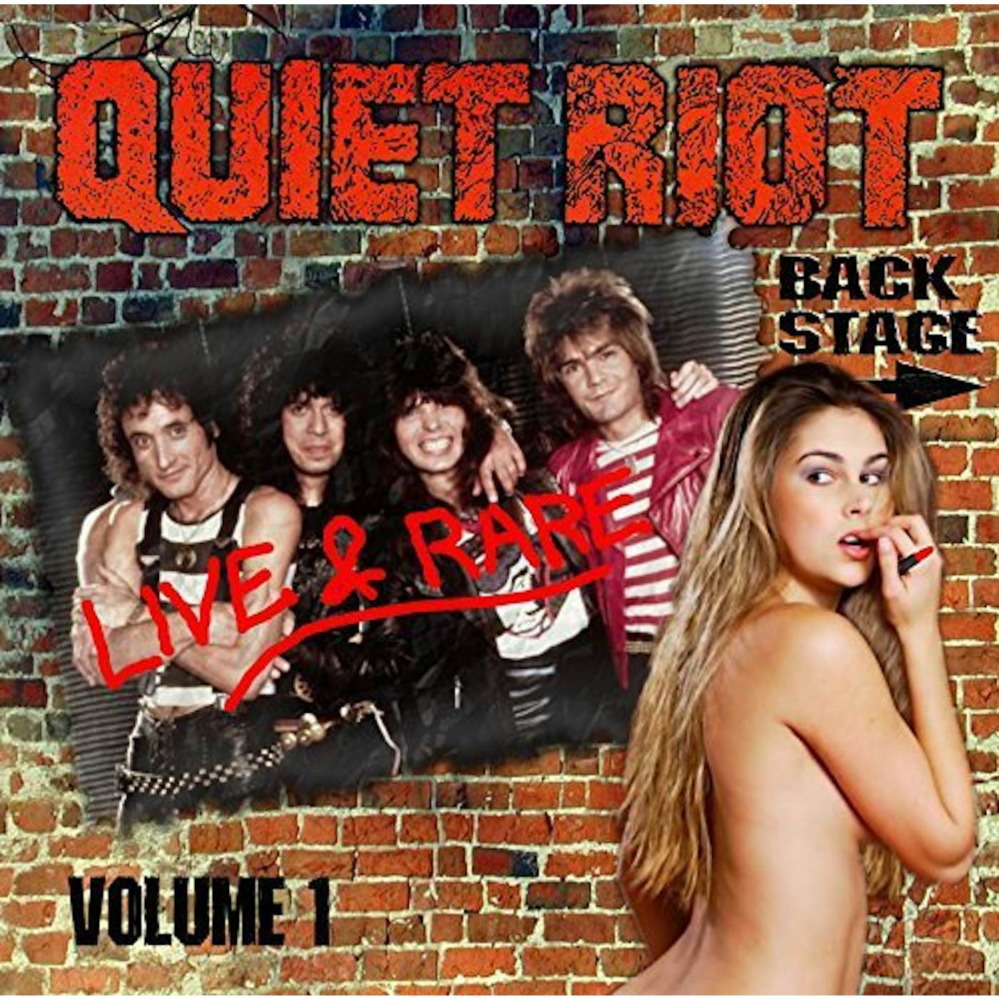 Quiet Riot LIVE & RARE 1 CD