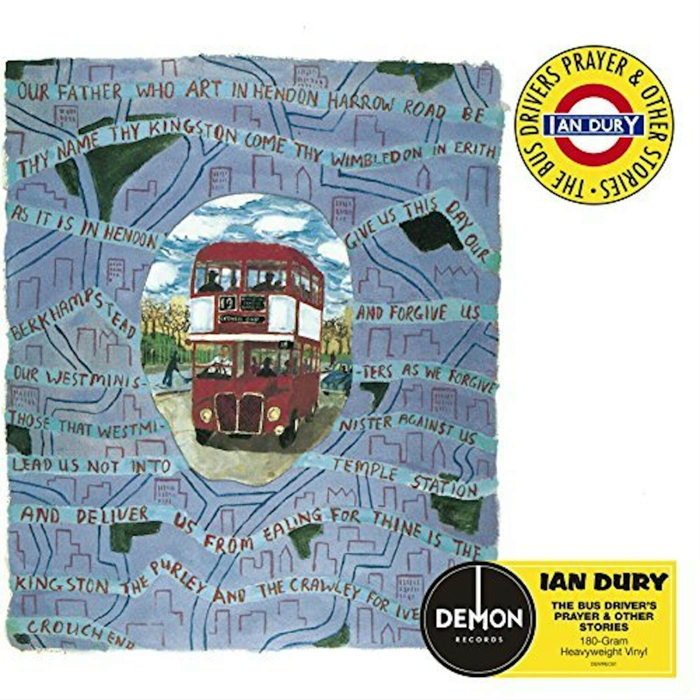 Ian Dury BUS DRIVER'S PRAYER Vinyl Record