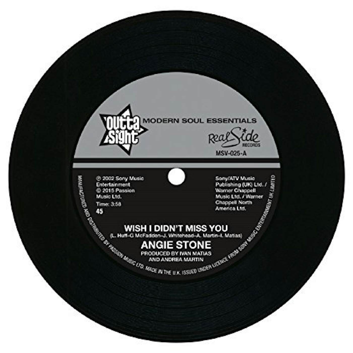 Angie Stone Wish I Didn't Miss You Vinyl Record