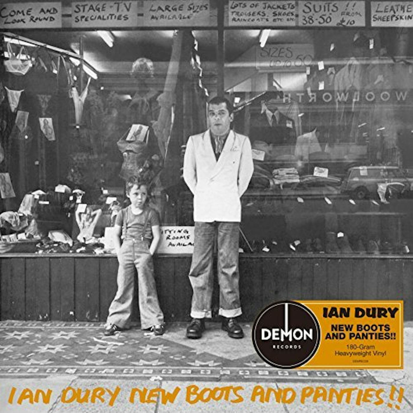Ian Dury New Boots And Panties Vinyl Record