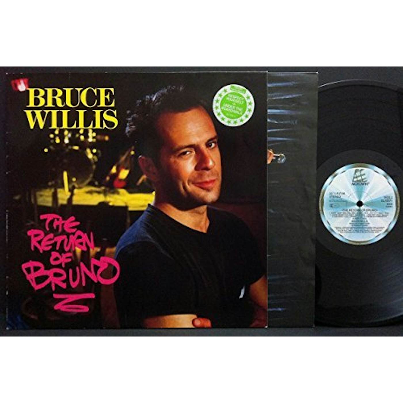 Bruce Willis RETURN OF BRUNO Vinyl Record