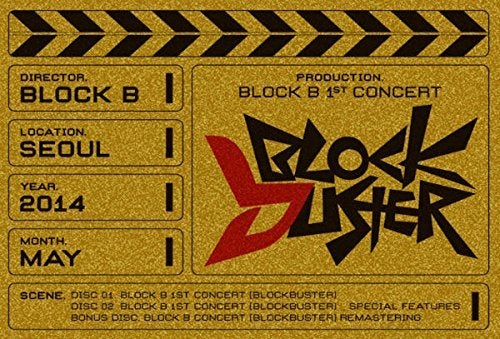 Block B 1ST CONCERT (BLOCKBUSTER) DVD