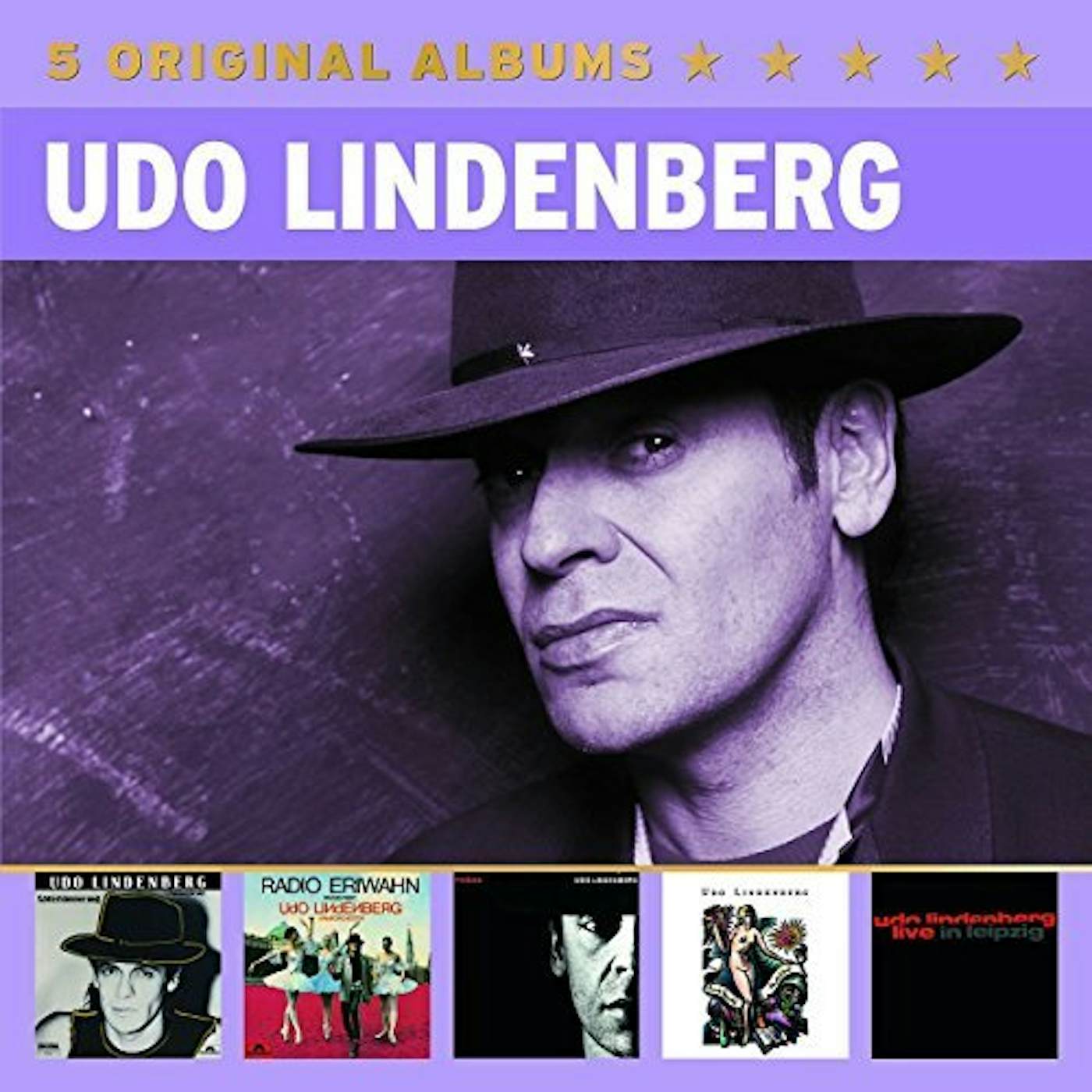 Udo Lindenberg 5 ORIGINAL ALBUMS 2 CD