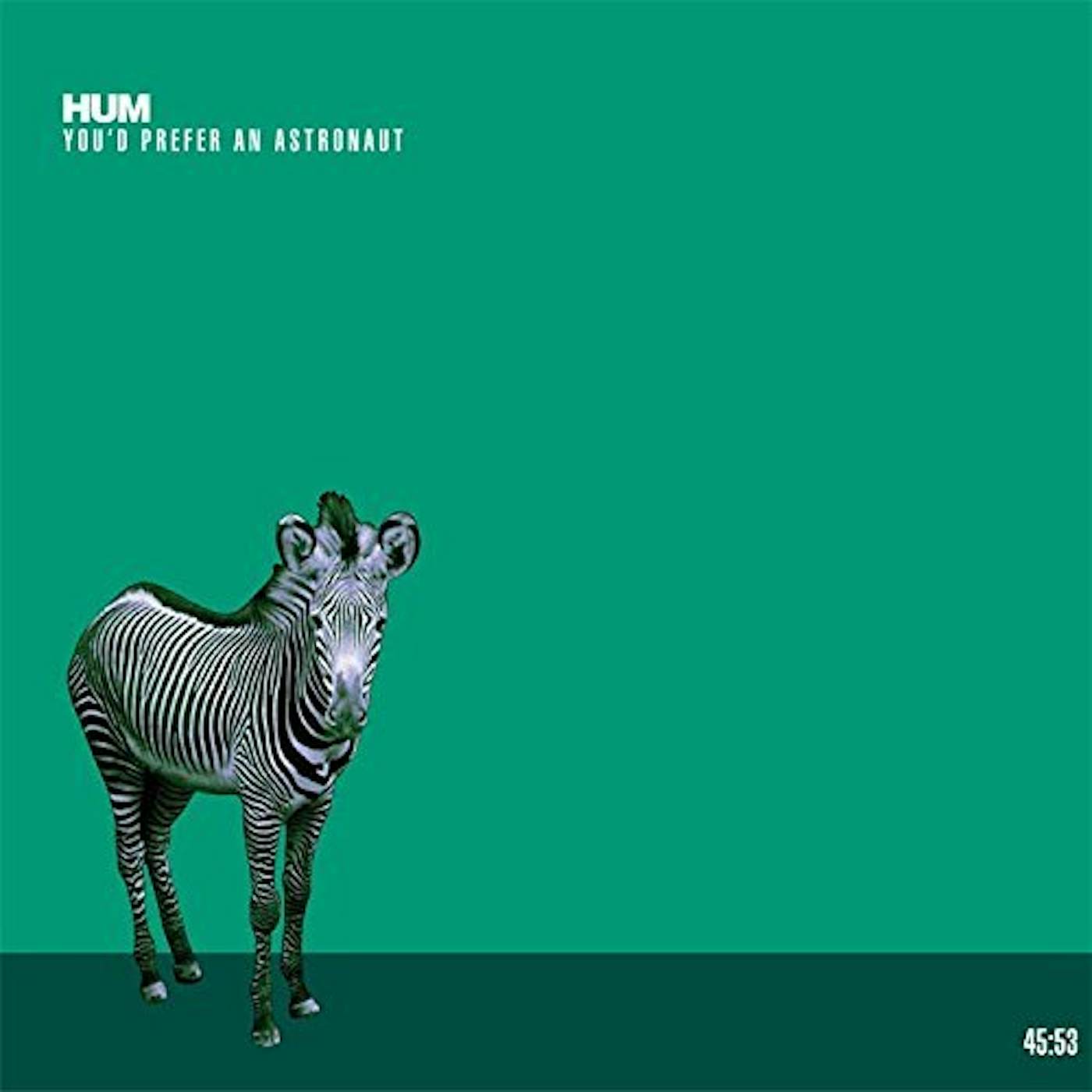 Hum YOU'D PREFER AN ASTRONAUT Vinyl Record - Colored Vinyl, Limited Edition