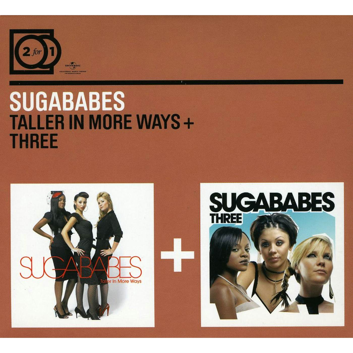 Sugababes TALLER IN MORE WAYS/THREE CD