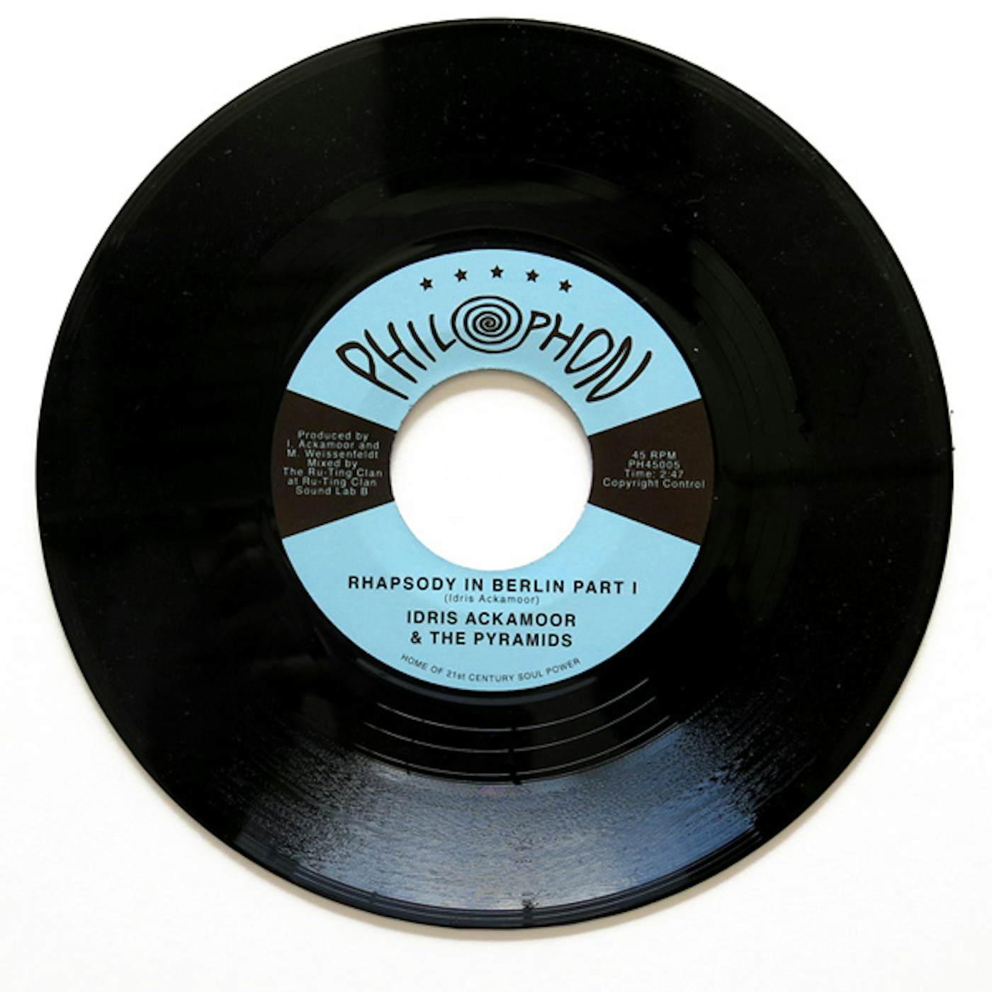 Idris Ackamoor & The Pyramids RHAPSODY IN BERLIN PART 1 / PART 2 Vinyl Record