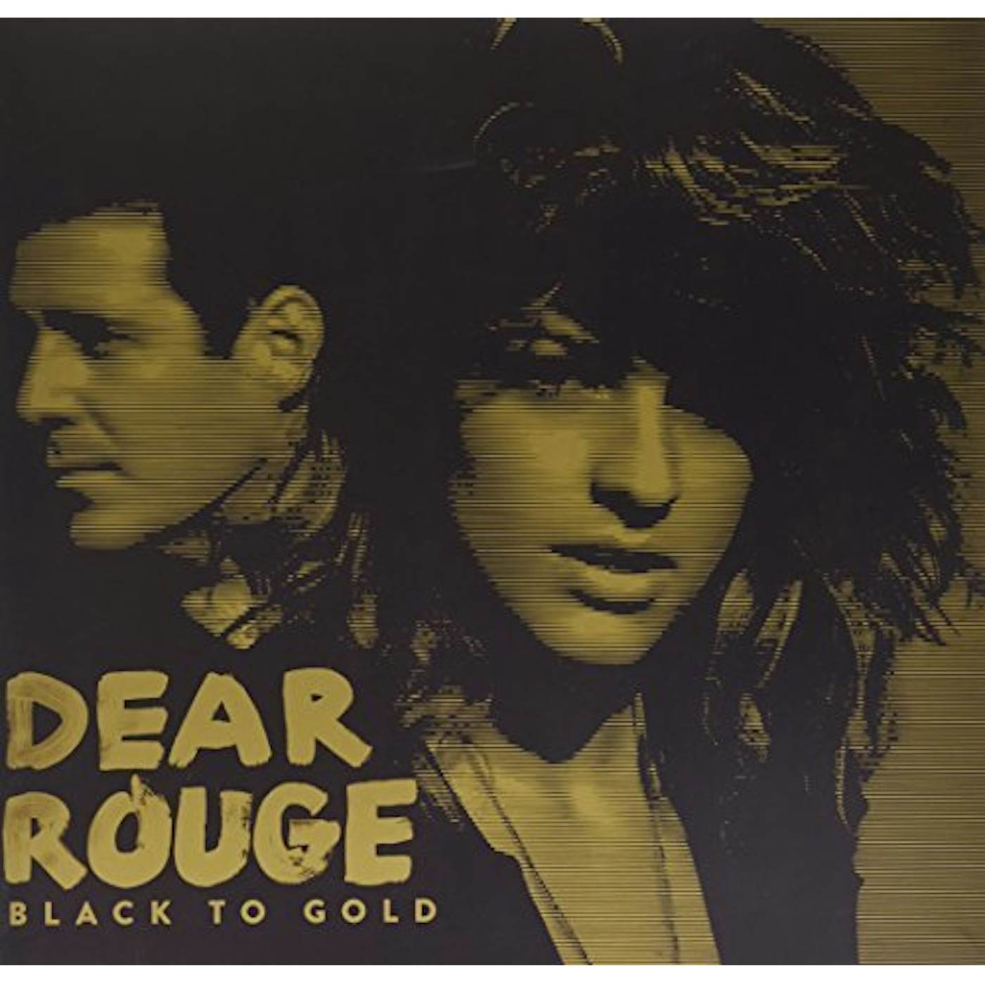 Dear Rouge BLACK TO GOLD (LP) Vinyl Record