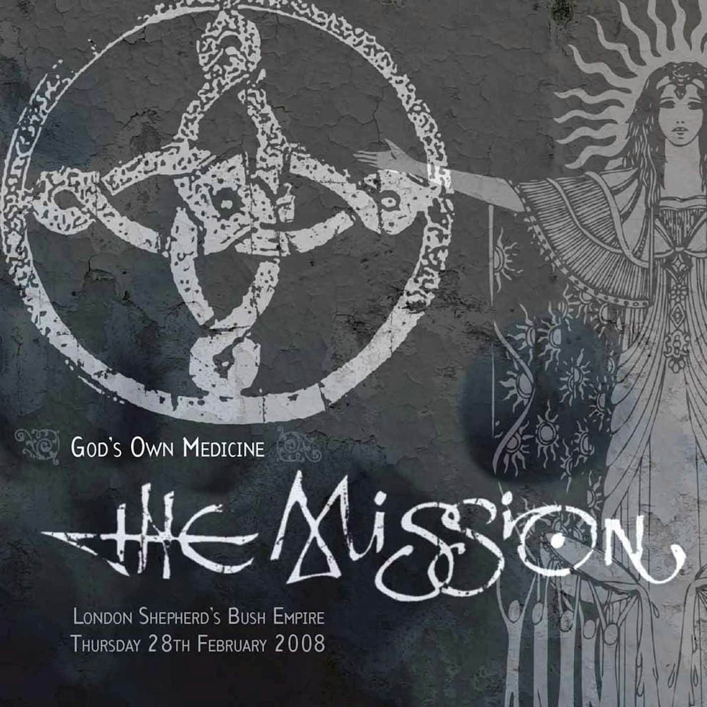 The Mission Gods Own Medicine Vinyl Record