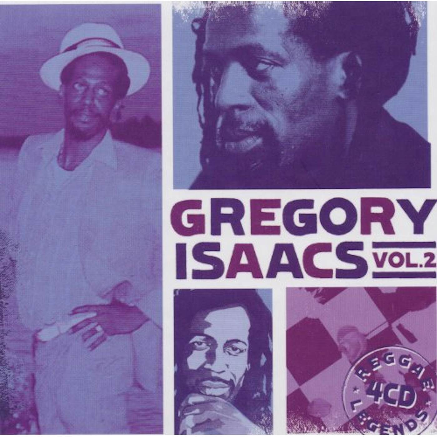 Gregory Isaacs REGGAE LEGENDS 2 CD