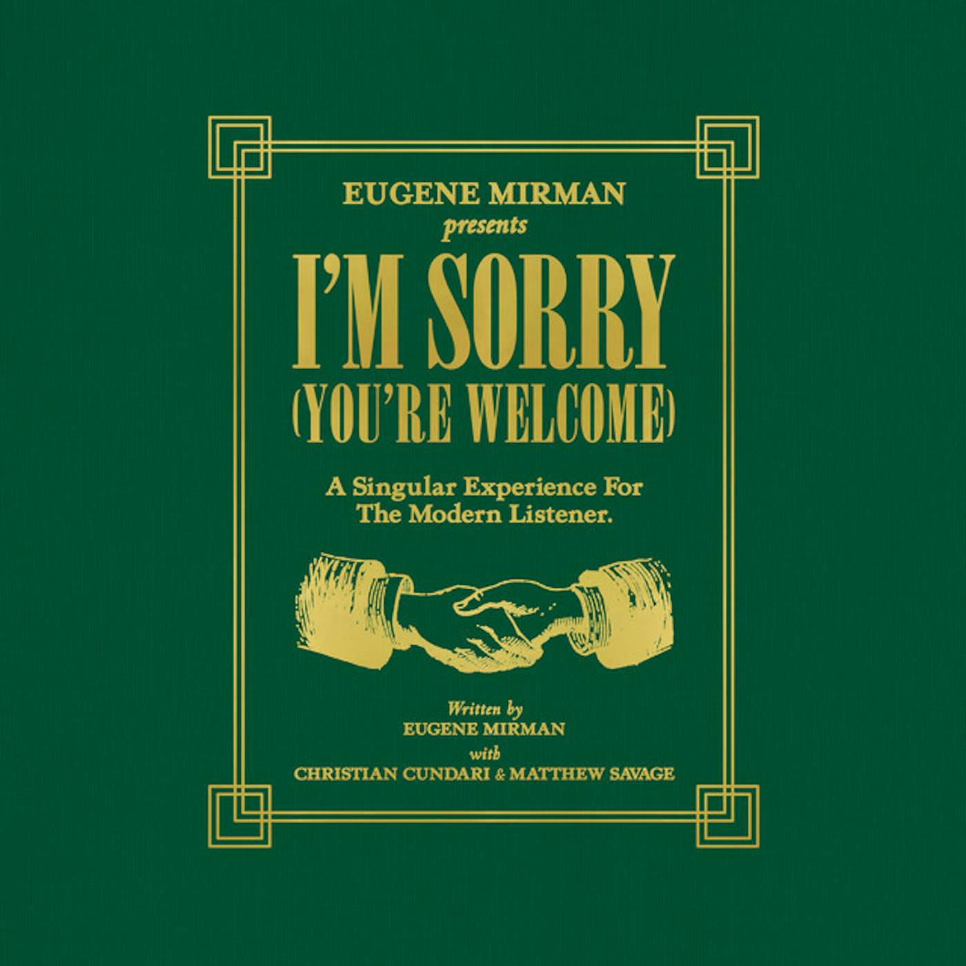 Eugene Mirman I'm Sorry (You're Welcome) Vinyl Record