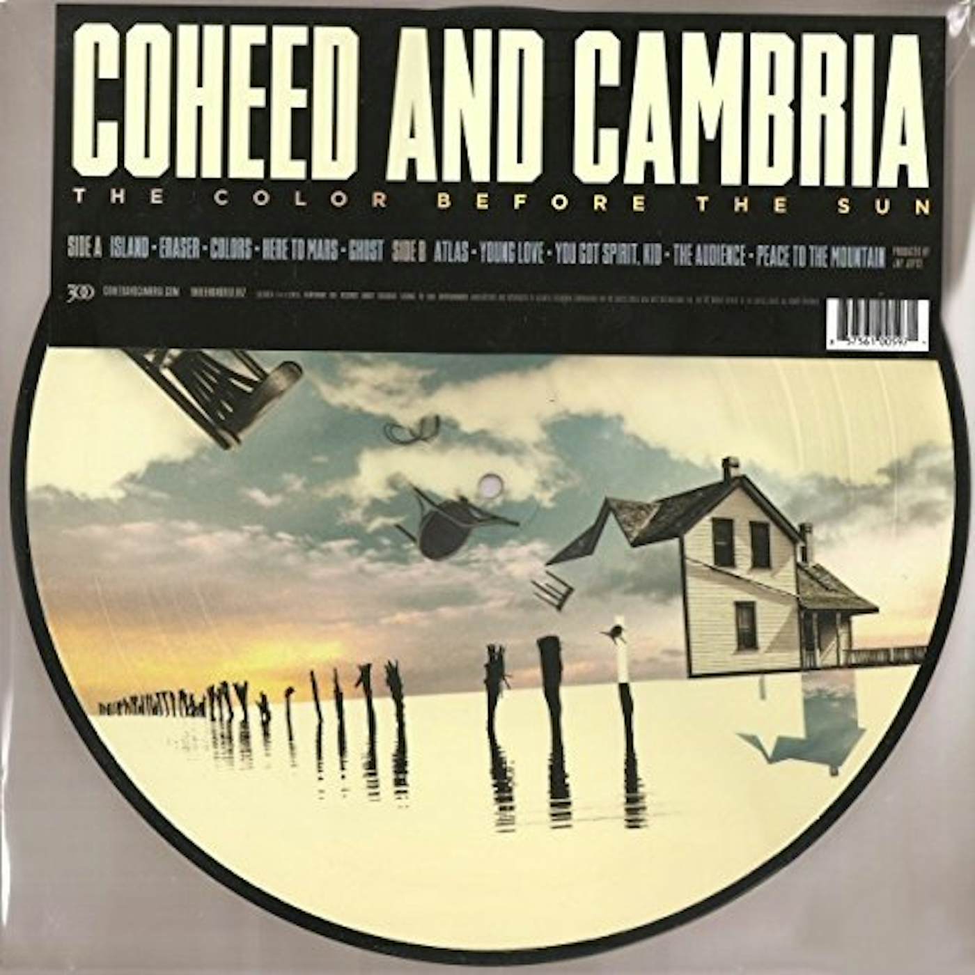 Coheed and Cambria COLOR BEFORE THE SUN Vinyl Record
