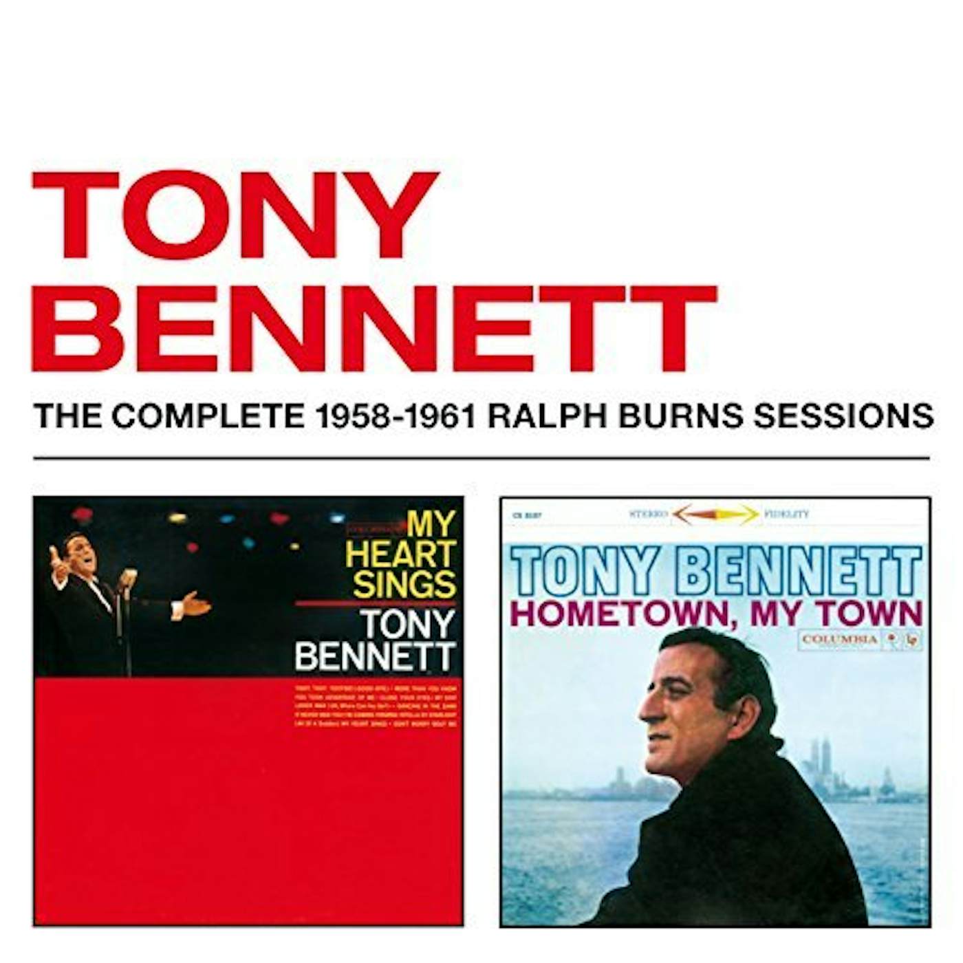 Tony Bennett MY HEART SINGS + HOMETOWN MY TOWN CD