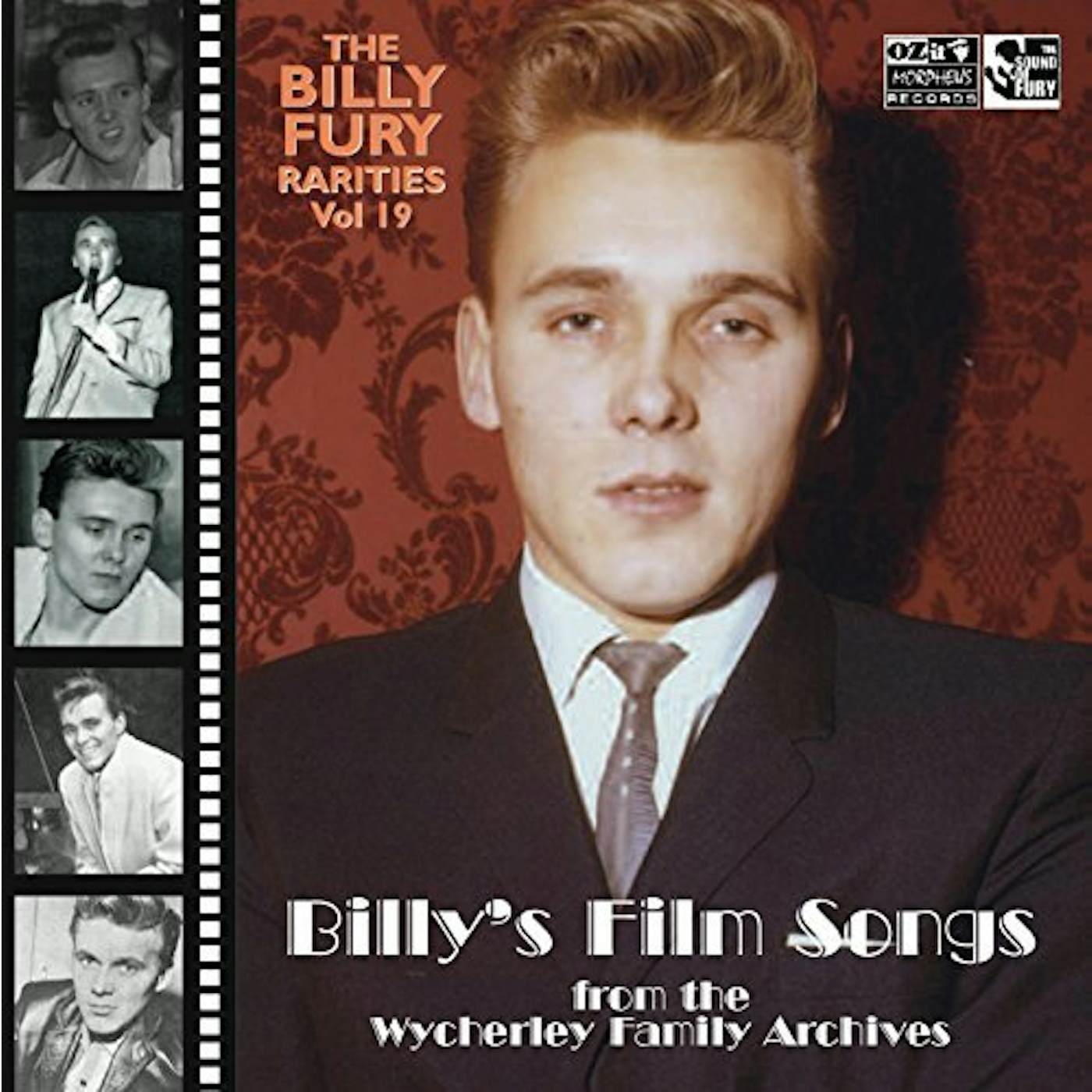 Billy Fury RARITIES 19 (BILLY'S FILM SONGS) CD