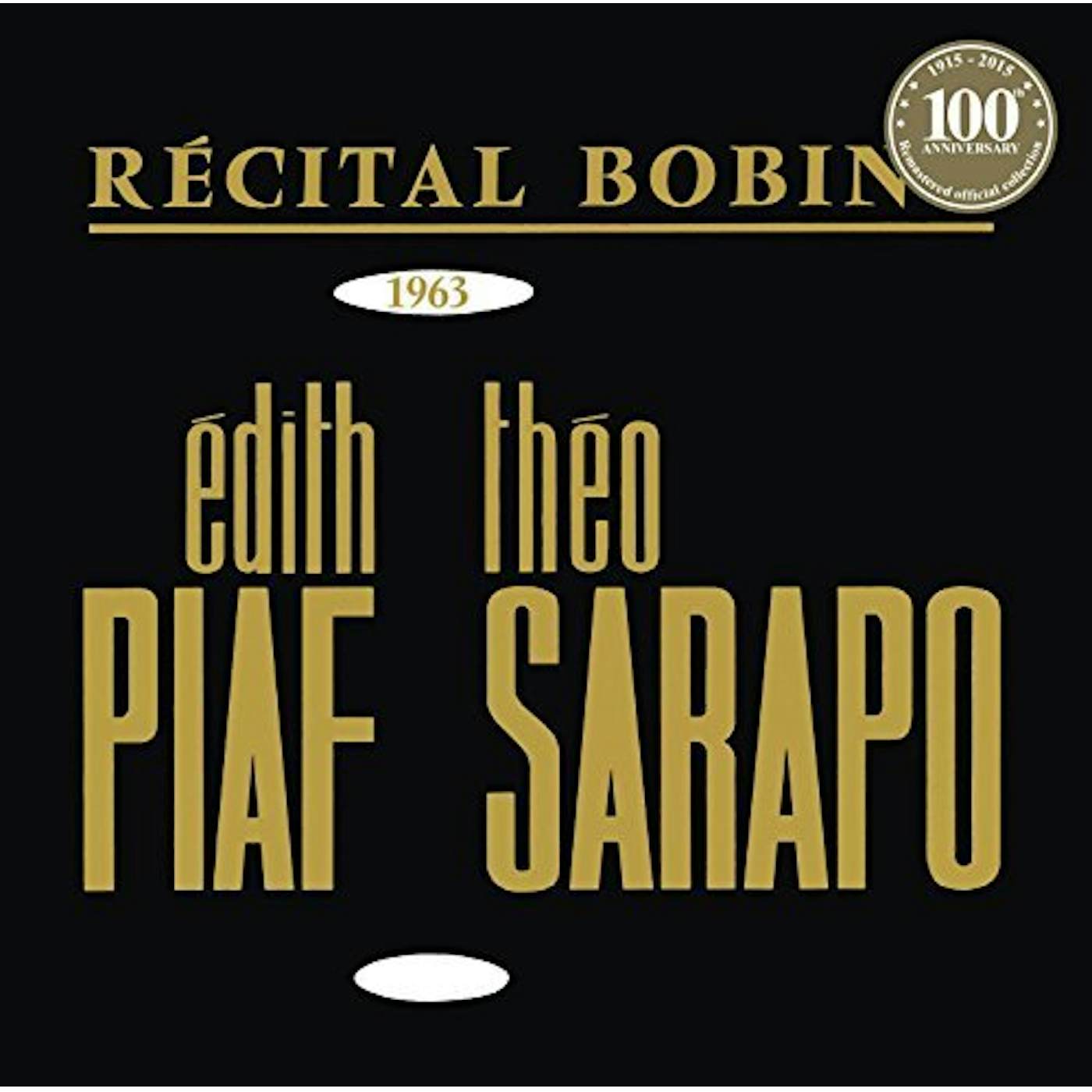 Édith Piaf BOBINO 1963 PIAF ET SARAPO Vinyl Record