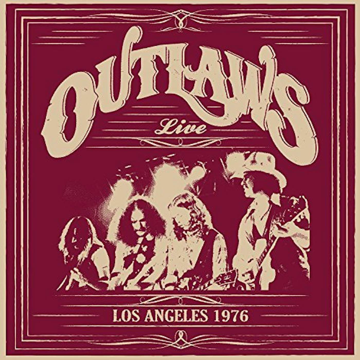 Outlaws Los Angeles 1976 Vinyl Record