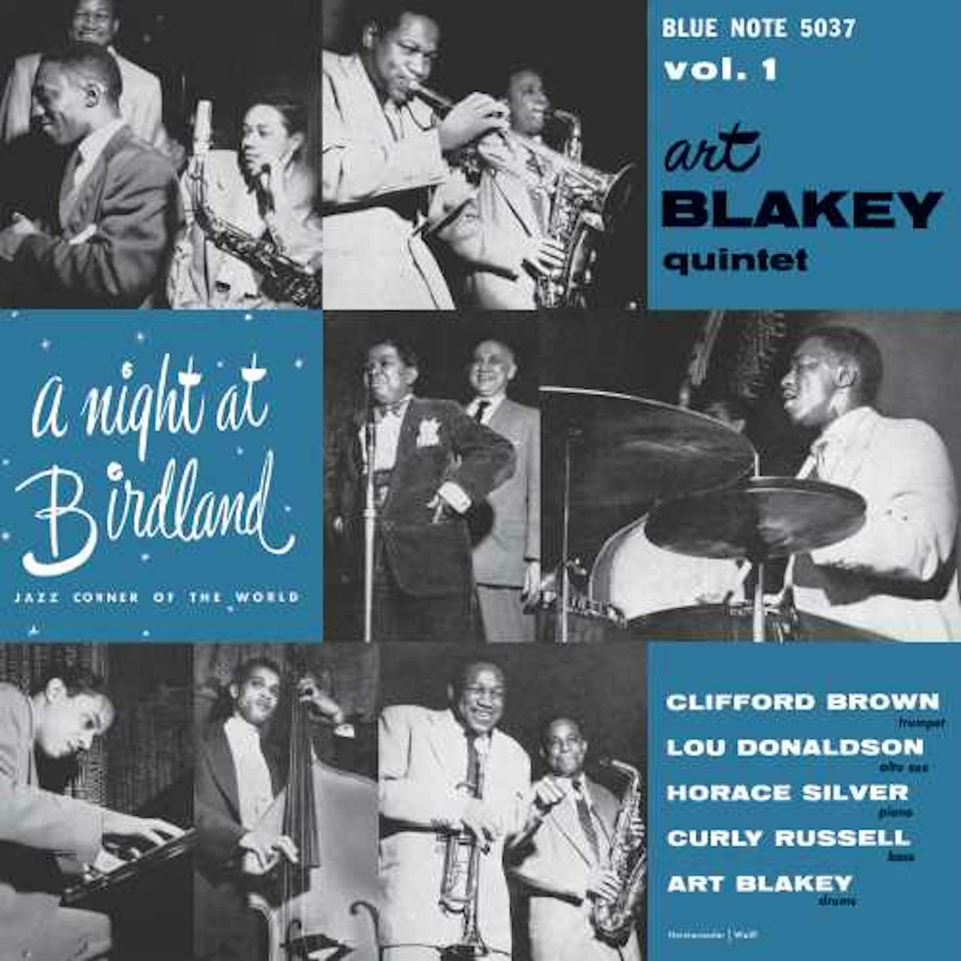 NIGHT AT BIRDLAND WITH ART BLAKEY QUINTET VOL 1 Vinyl Record