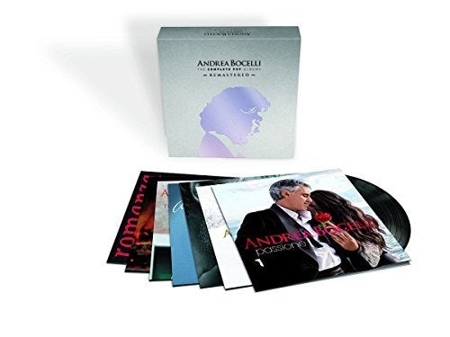 Andrea Bocelli COMPLETE POP VINYL ALBUMS BOX SET