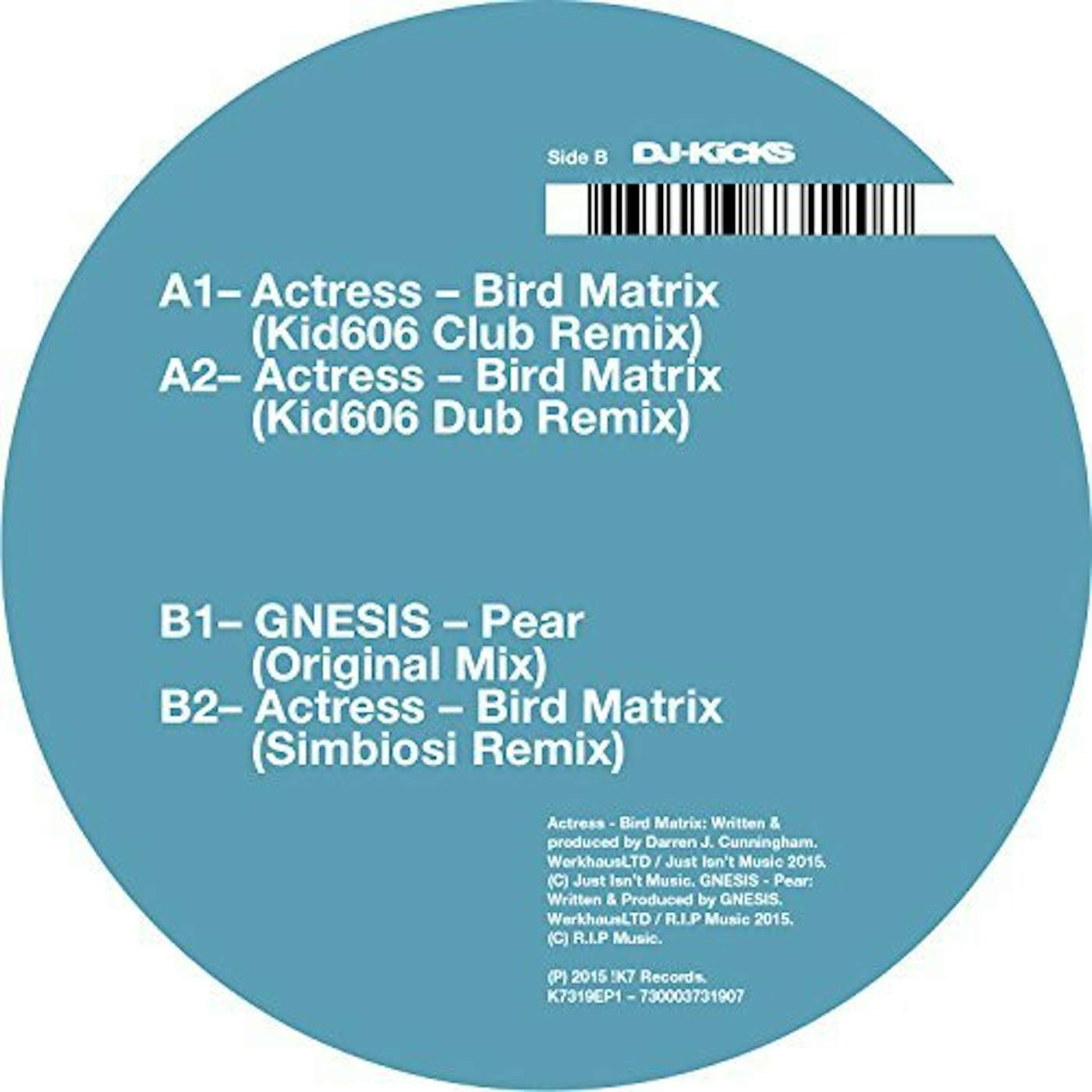 Actress BIRD MATRIX (REMIXES) Vinyl Record