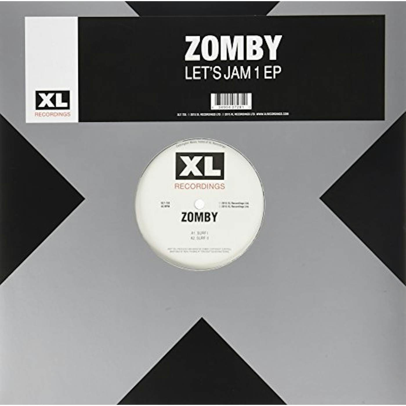 Zomby LETS JAM EP1 Vinyl Record - UK Release