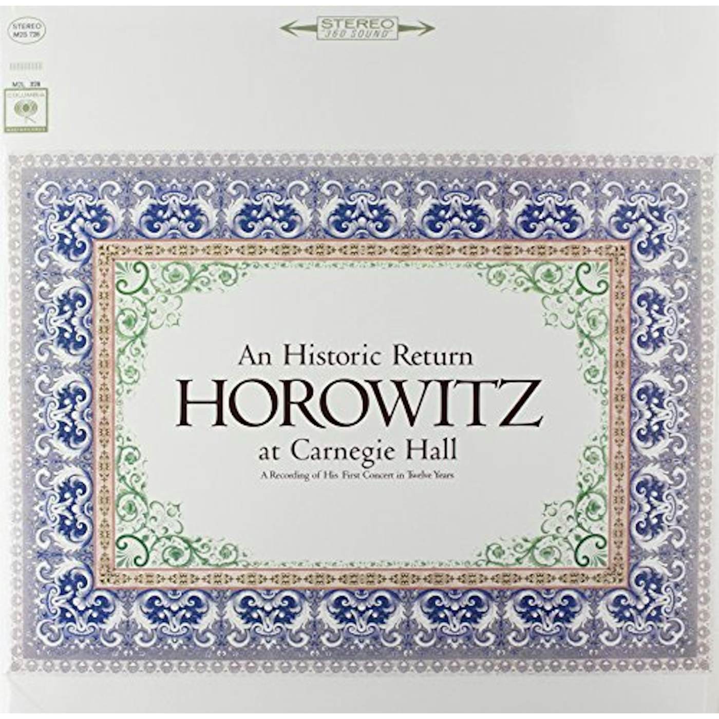 Horowitz, Vladimir HOROWITZ AT CARNEGIE HALL Vinyl Record