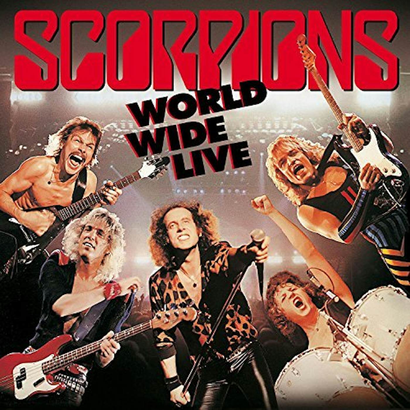 Scorpions WORLD WIDE LIVE: 50TH ANNIVERSARY Vinyl Record