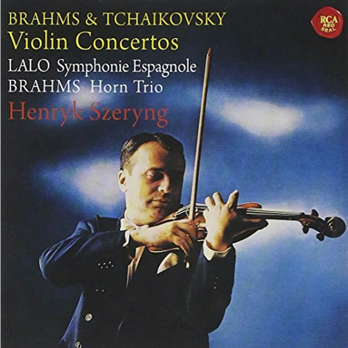 Henryk Szeryng BRAHMS & TCHAIKOVSKY: VIOLIN CONCERT CD