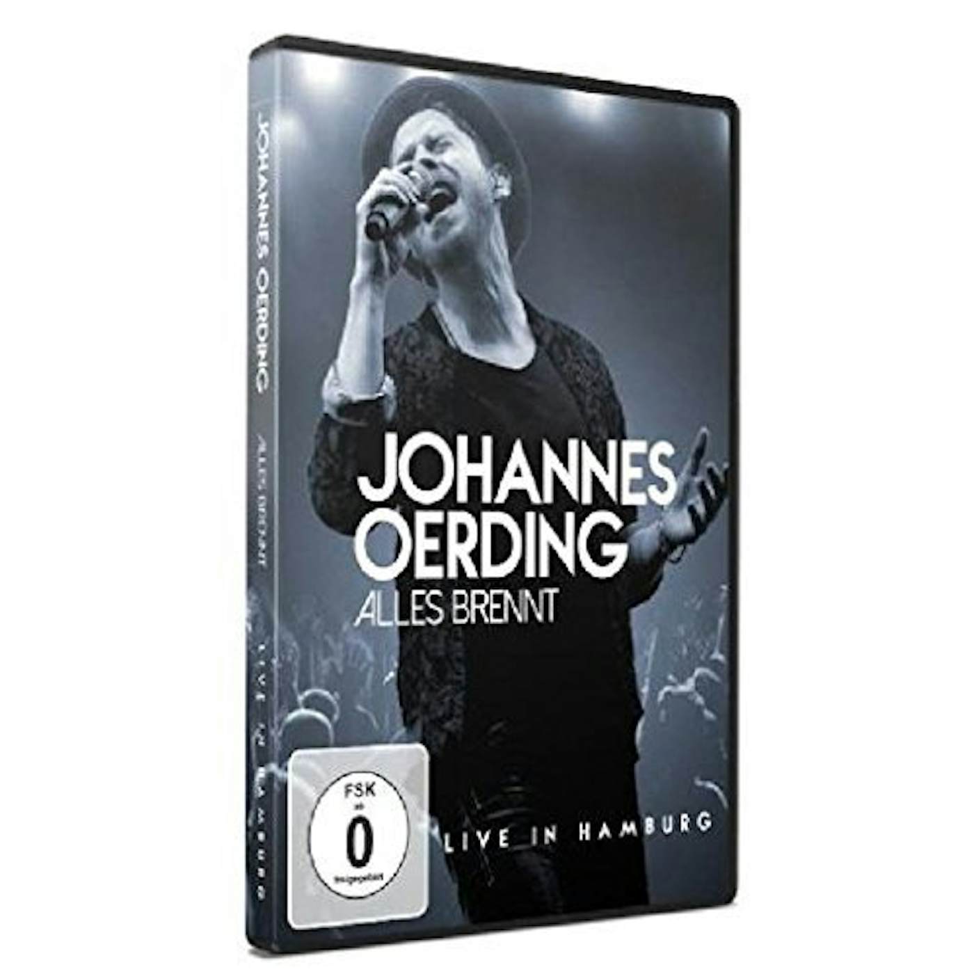 Johannes Oerding ALLES BRENNT : LIVE IN HAMBURG DVD