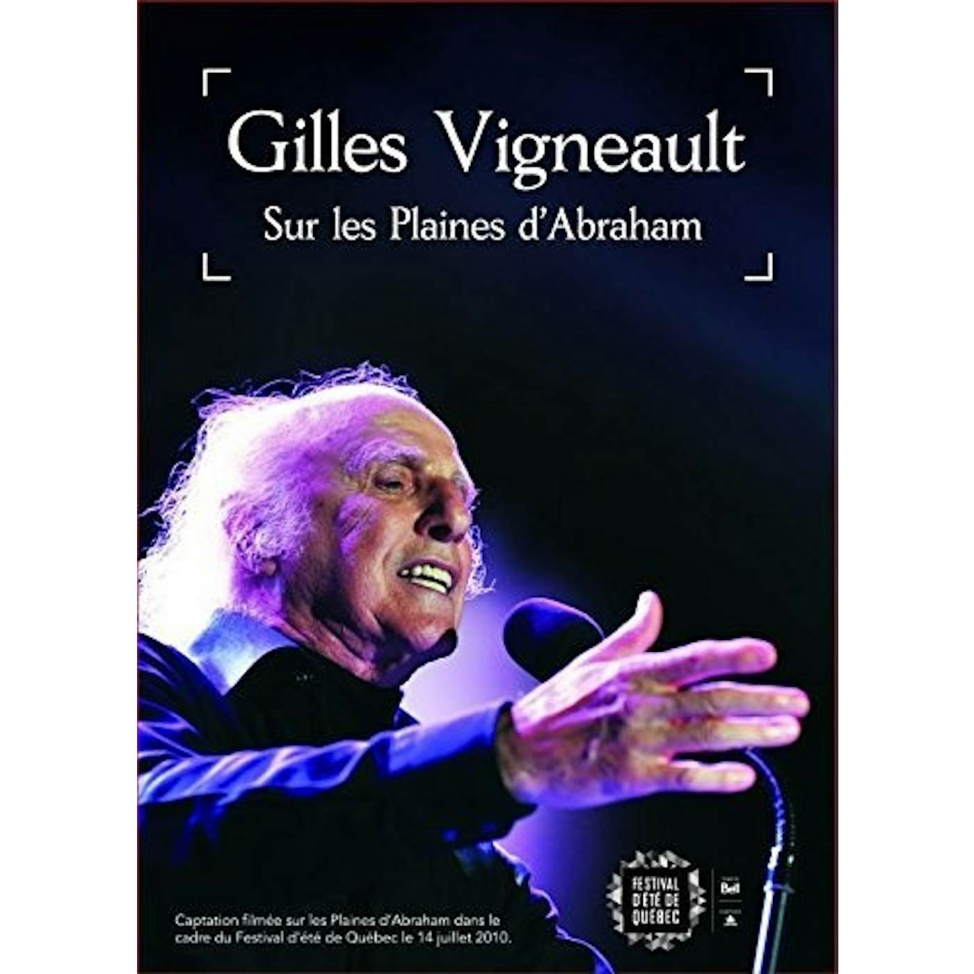 Gilles Vigneault SUR LES PLAINES D'ABRAHAM DVD