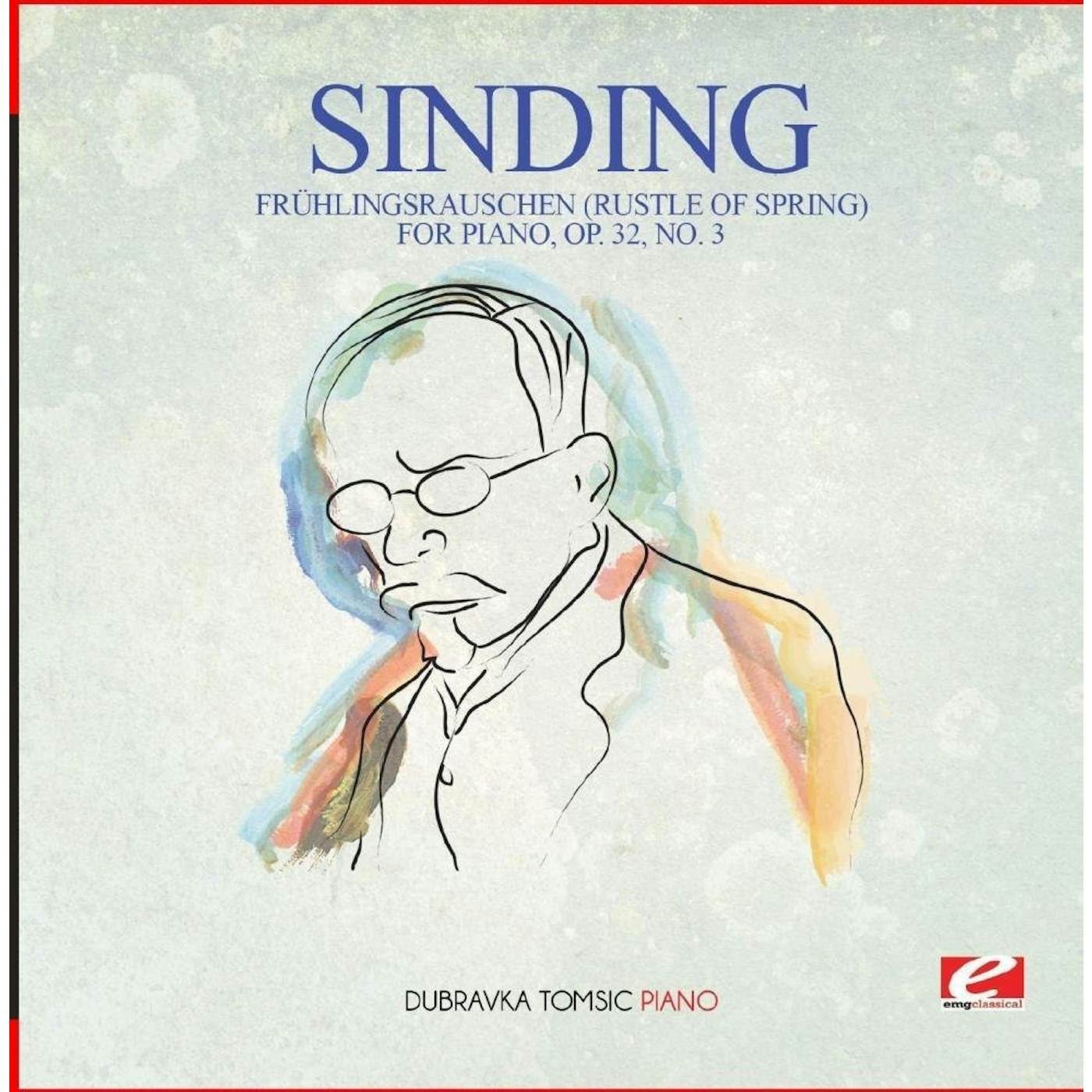 Sinding FRUHLINGSRAUSCHEN (RUSTLE OF SPRING) FOR PIANO OP. CD