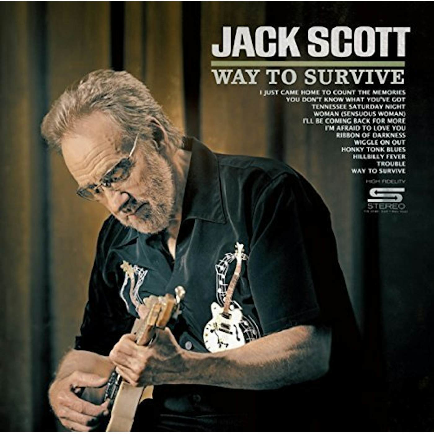 Jack Scott Way to Survive Vinyl Record
