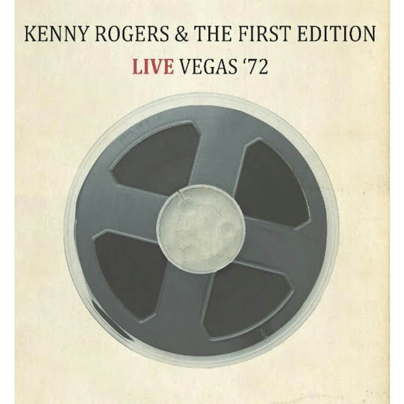 Kenny Rogers & The First Edition LIVE VEGAS 72 Vinyl Record