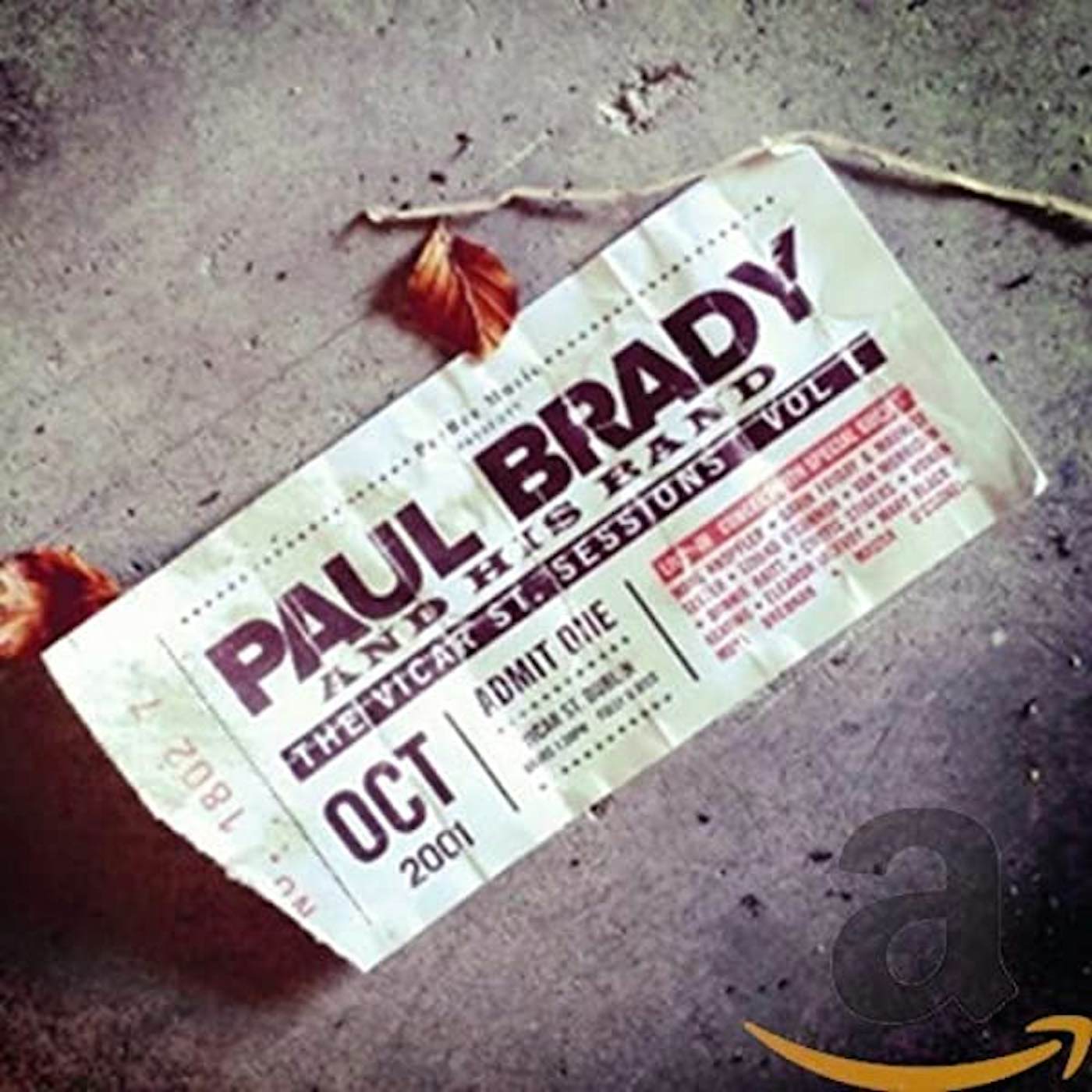Paul Brady VICAR ST. SESSIONS 1 Vinyl Record - UK Release