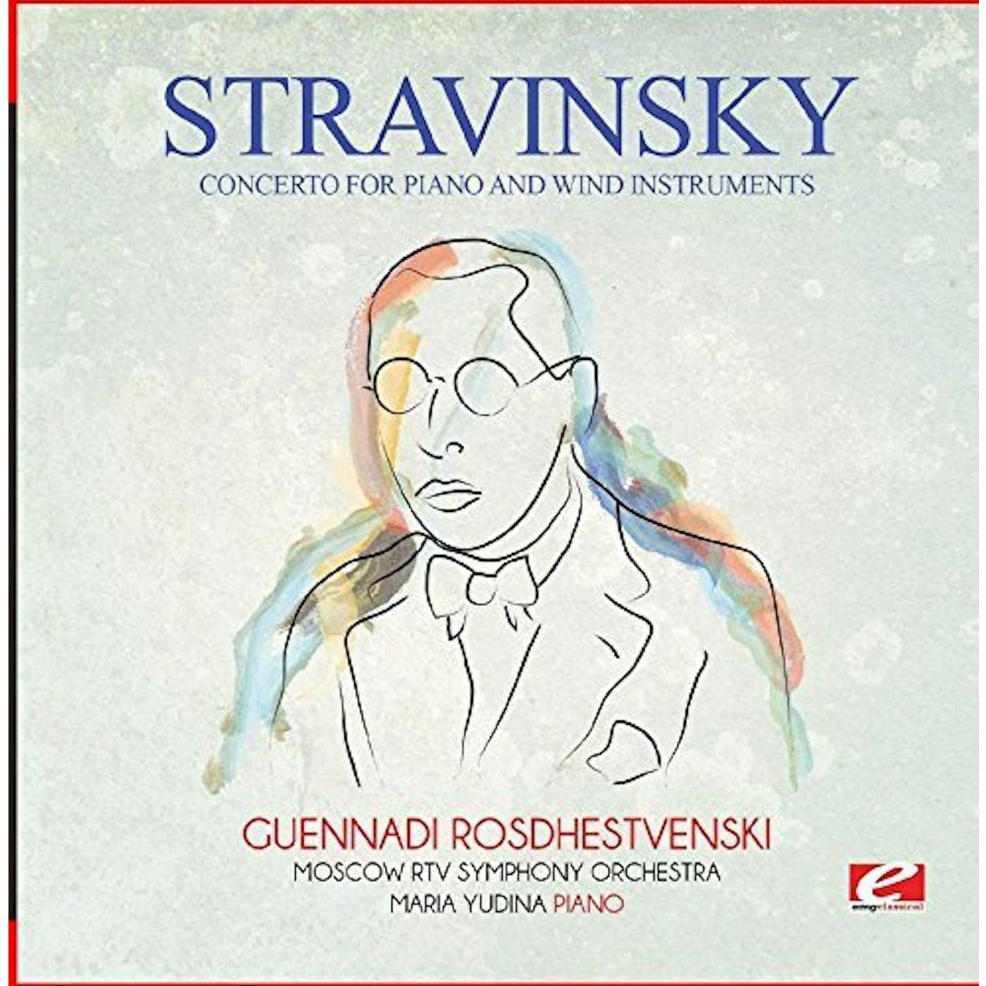Igor Stravinsky CONCERTO FOR PIANO & WIND INSTRUMENTS CD