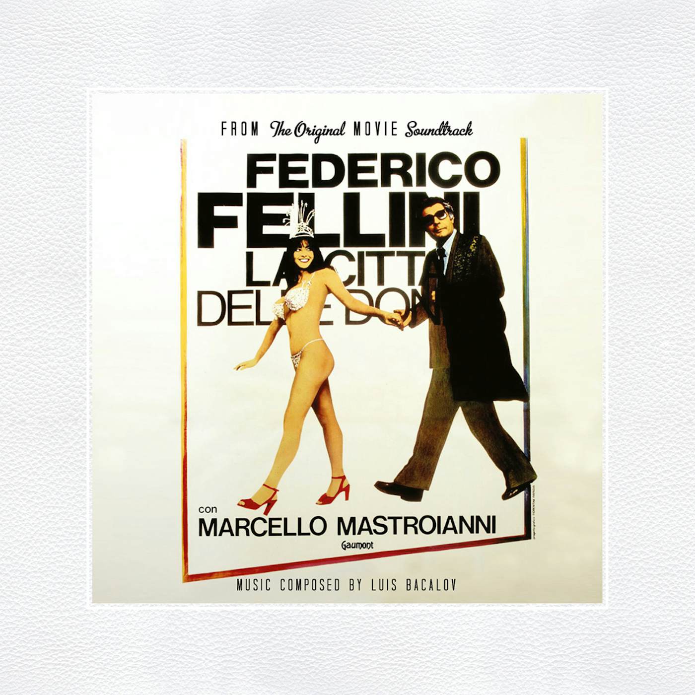 Luis Bacalov FEDERICO FELLINI'S LA CITTA' DELLE DONNE Original Soundtrack (LIMITED YELLOW VINYL) Vinyl Record