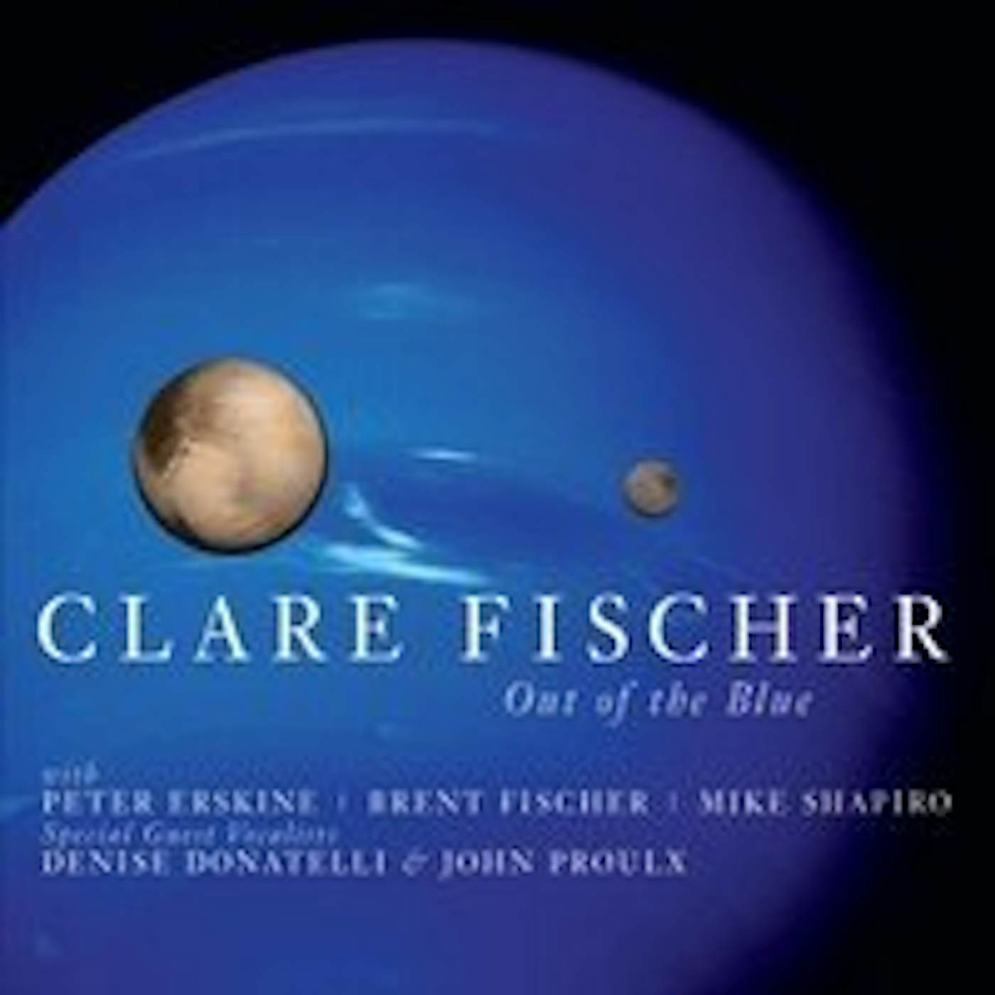 Clare Fischer OUT OF THE BLUE CD