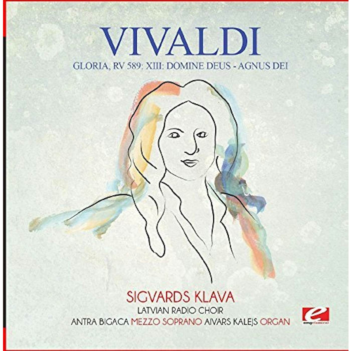 Antonio Vivaldi GLORIA RV 589: XIII: DOMINE DEUS - AGNUS DEI CD