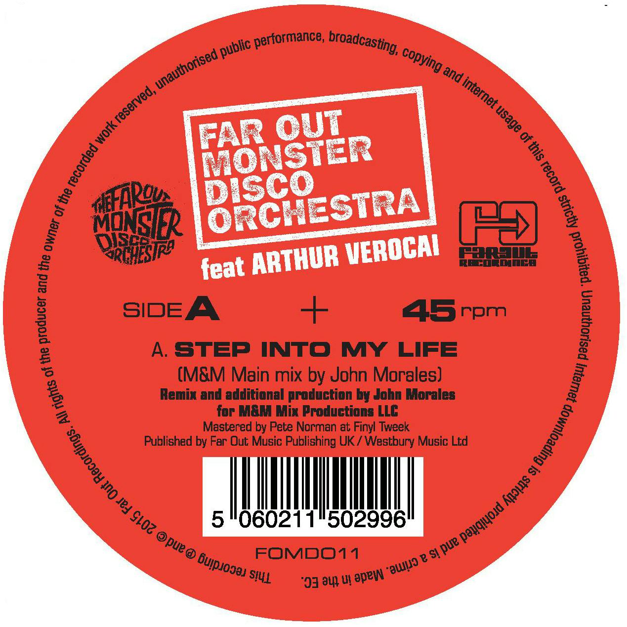 The Far Out Monster Disco Orchestra STEP INO MY LIFE (JOHN MORALES MM  MIXES) Vinyl Record