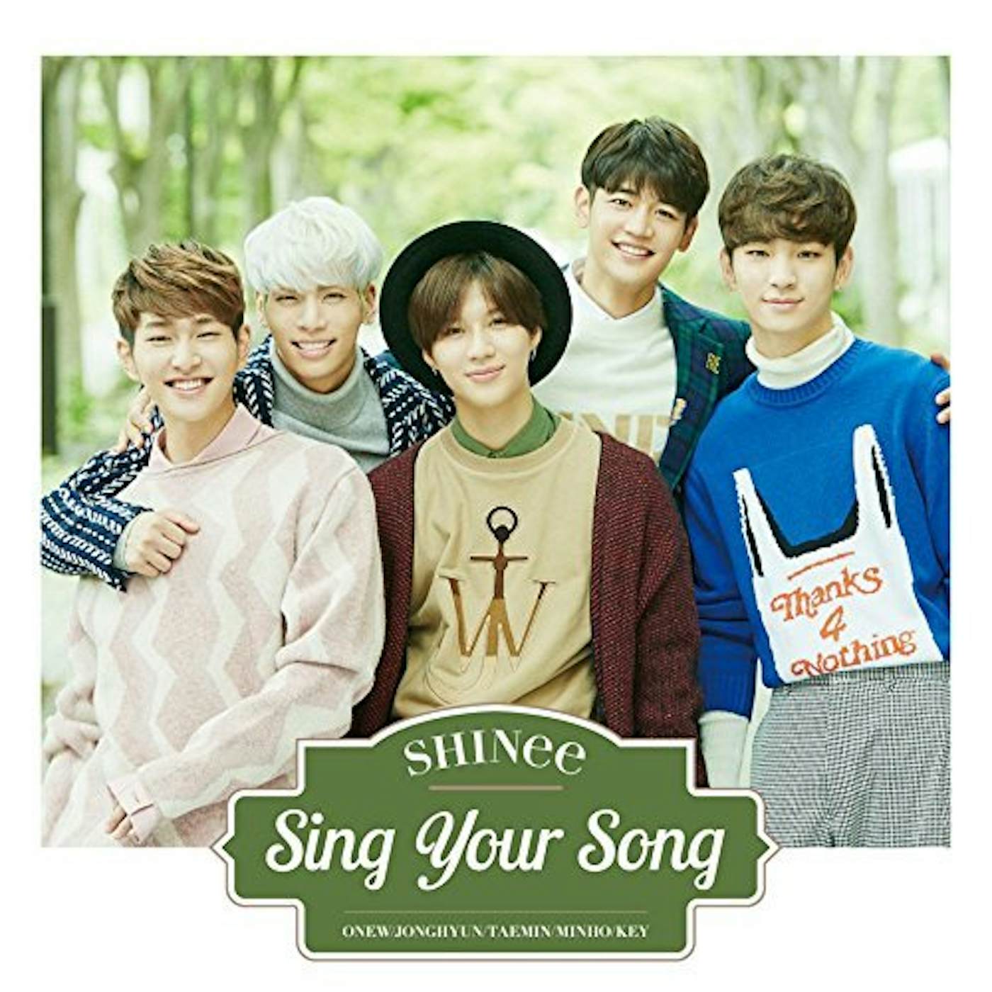 SHINee SING YOUR SONG CD