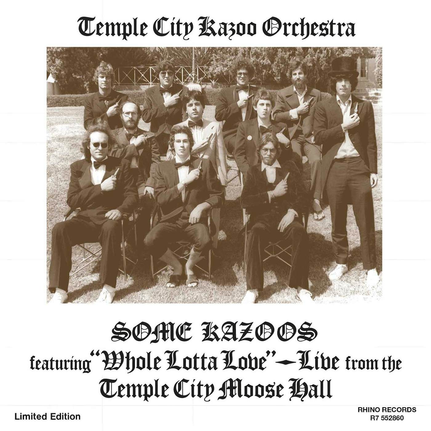 TEMPLE CITY KAZOO ORCHESTRA Some Kazoos Vinyl Record