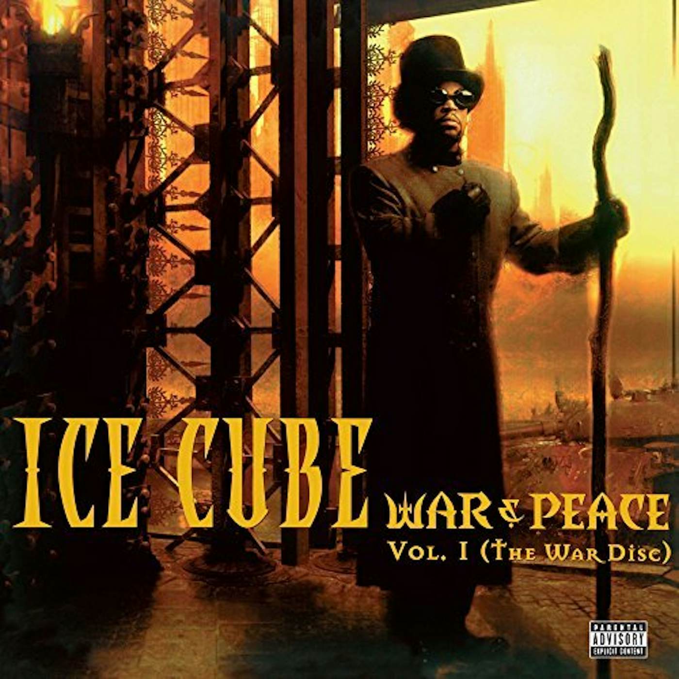 Ice Cube WAR & PEACE 1 (THE WAR DISC) Vinyl Record