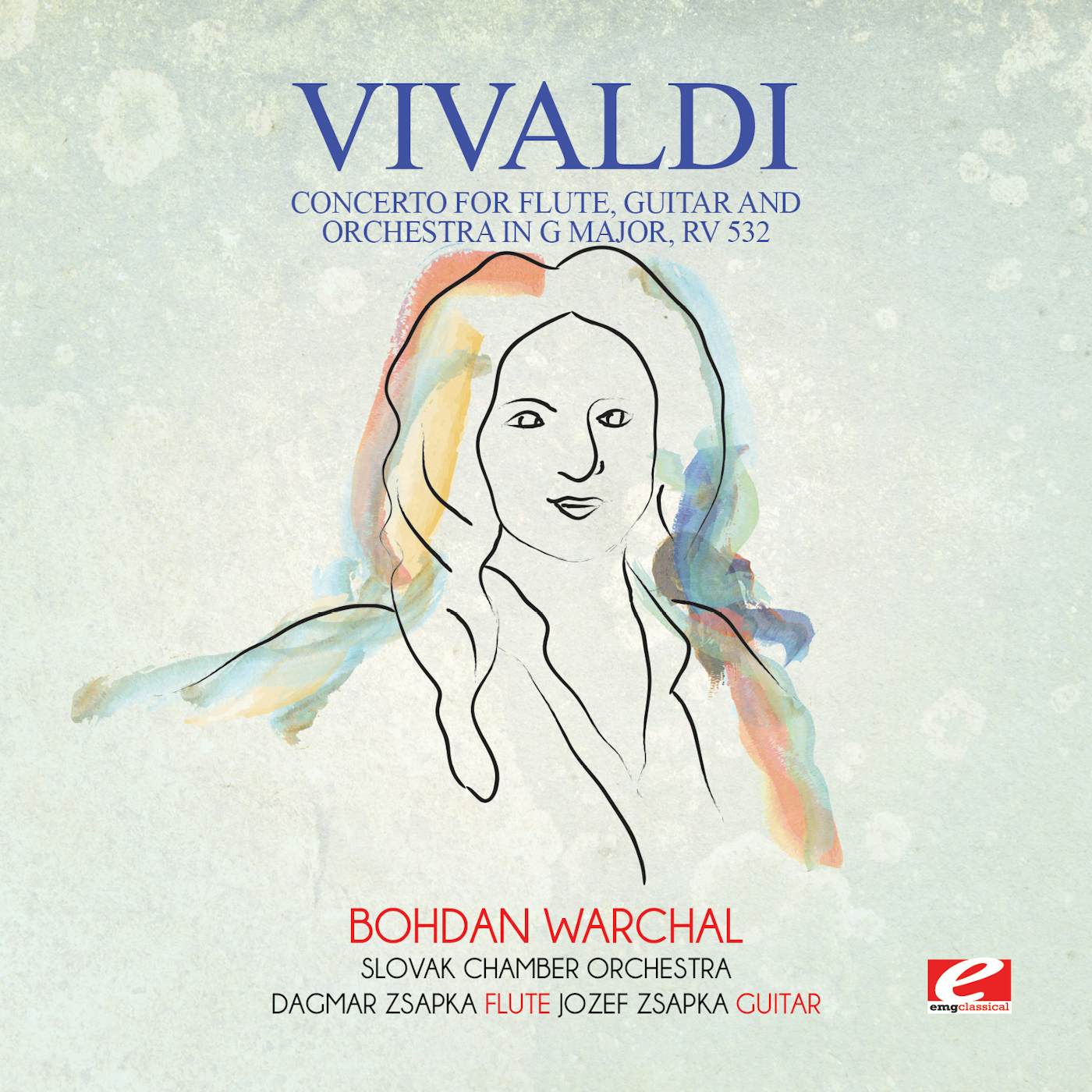 Antonio Vivaldi CONCERTO FOR FLUTE GUITAR & ORCHESTRA IN G MAJOR CD