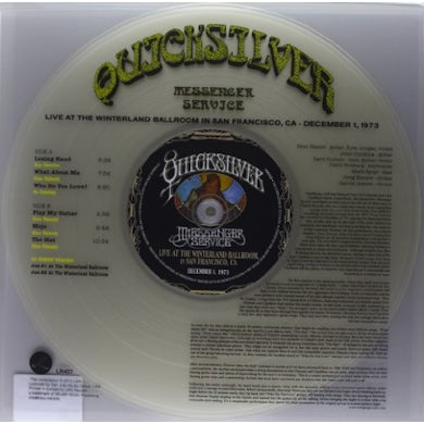 Quicksilver Messenger Service LIVE AT THE WINTERLAND BALLROOM IN SAN FRANCISCO Vinyl Record