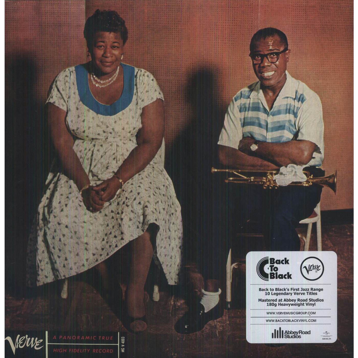 Ella Fitzgerald & Louis Armstrong Vinyl Record