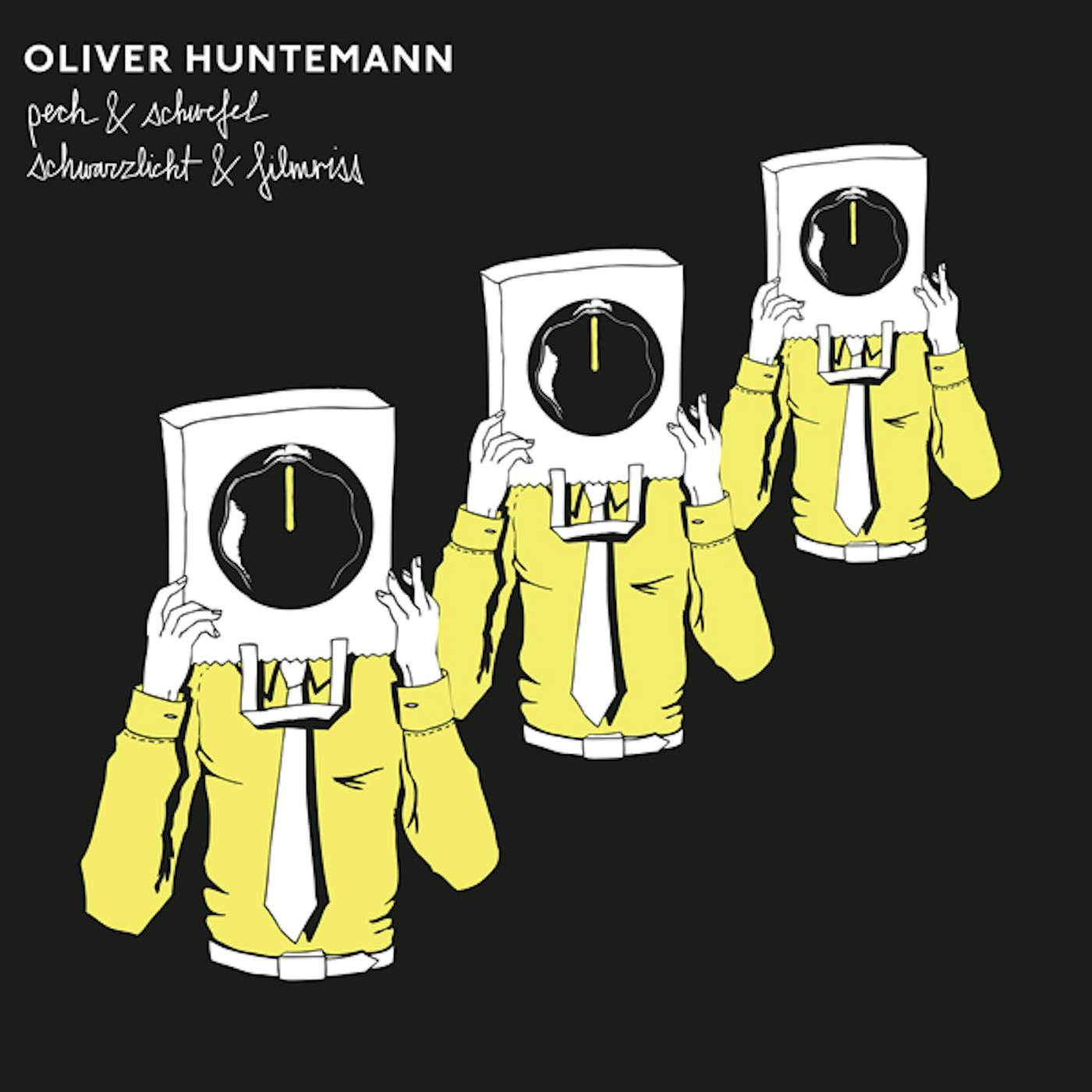 Oliver Huntemann PECH & SCHWEFEL / SCHWARZLICHT & FILMRISS Vinyl Record