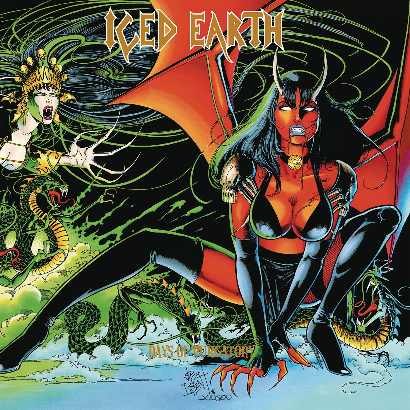 Iced Earth Days Of Purgatory Vinyl Record